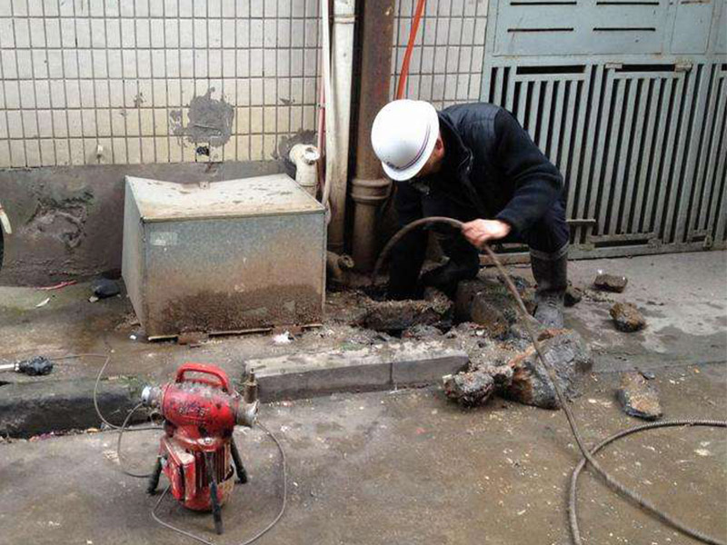 理县疏通下水道-洗菜池疏通